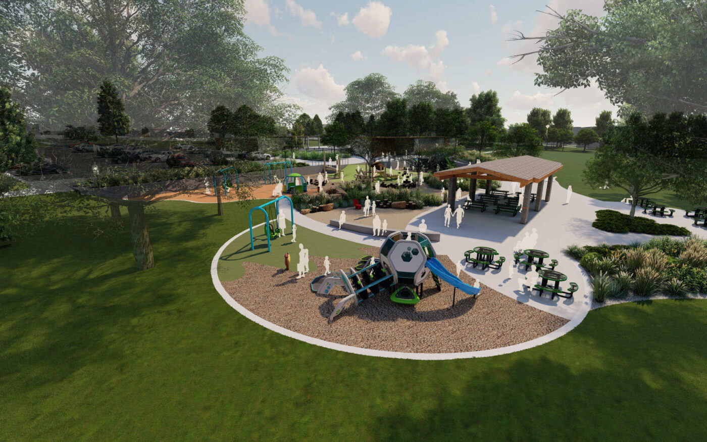 Congress Park: Playground and Walks